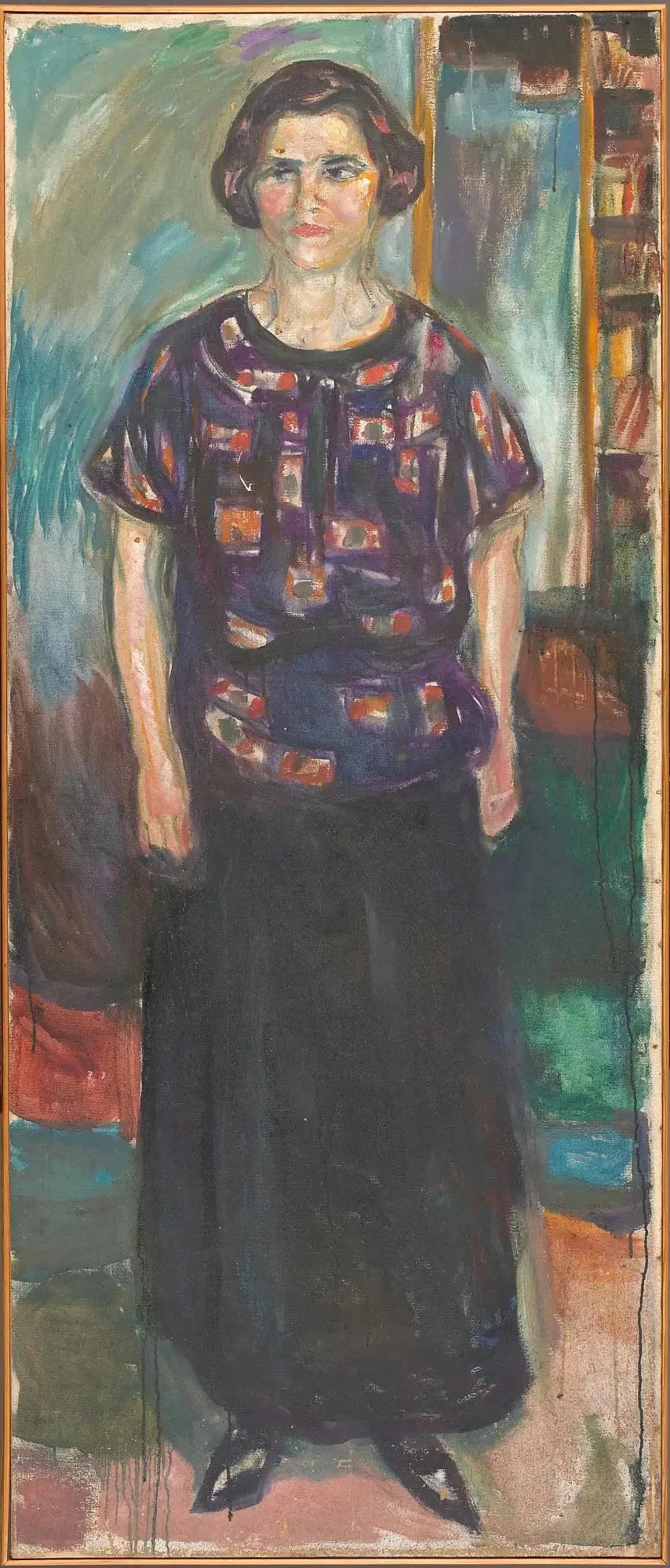 Stående kvinde - Edvard Munch