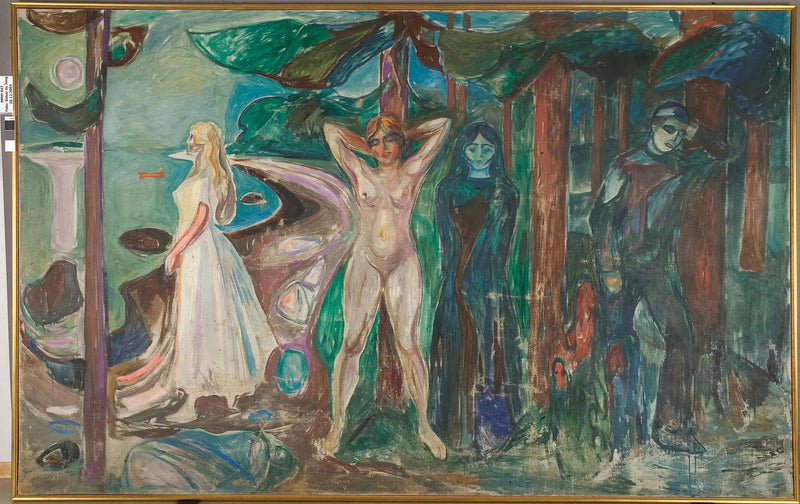 Kvinde - Edvard Munch