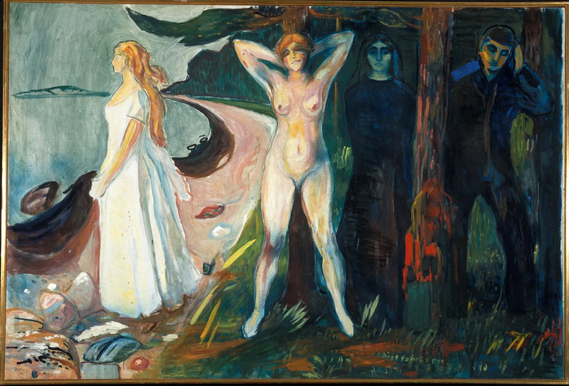 Kvinde - Edvard Munch
