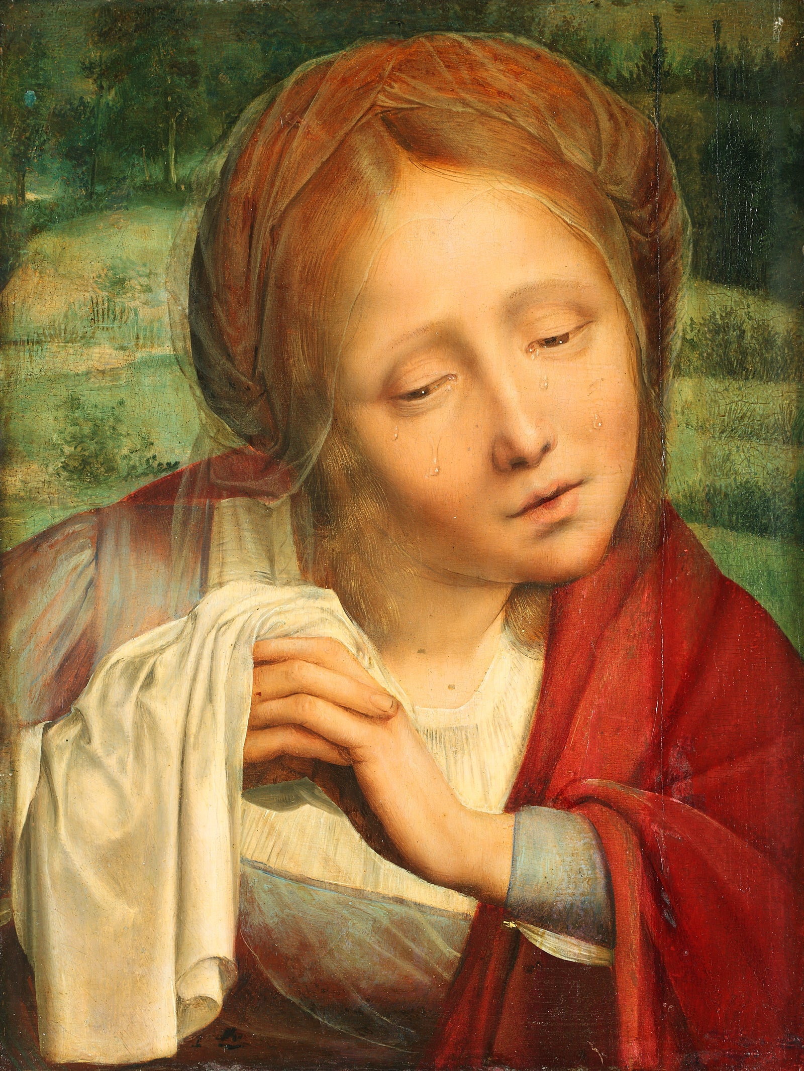 Femme en deuil tirée d’une lamentation - Quentin Metsys - Alpha Reproduction