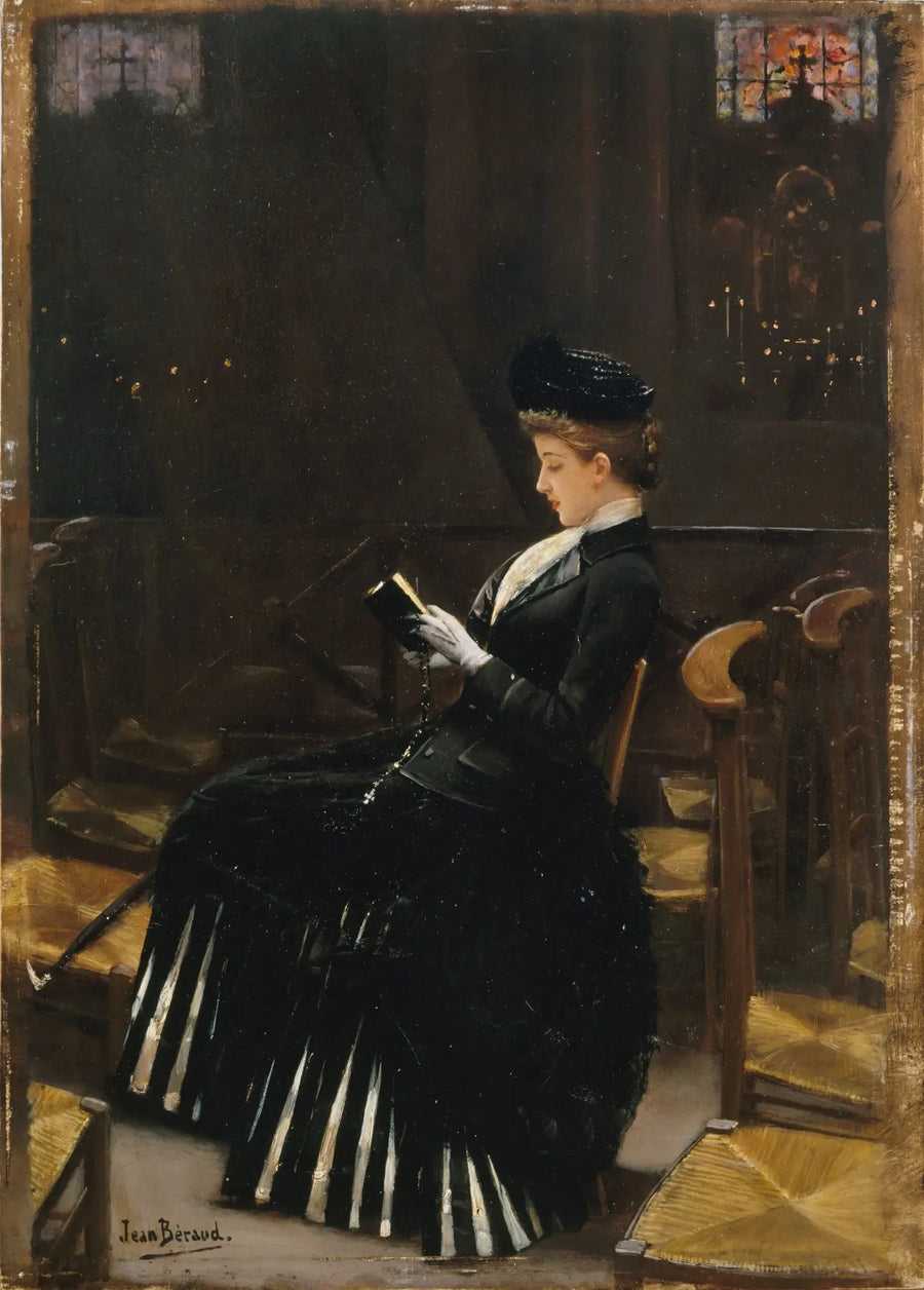 Kvinde i bøn - Jean Béraud