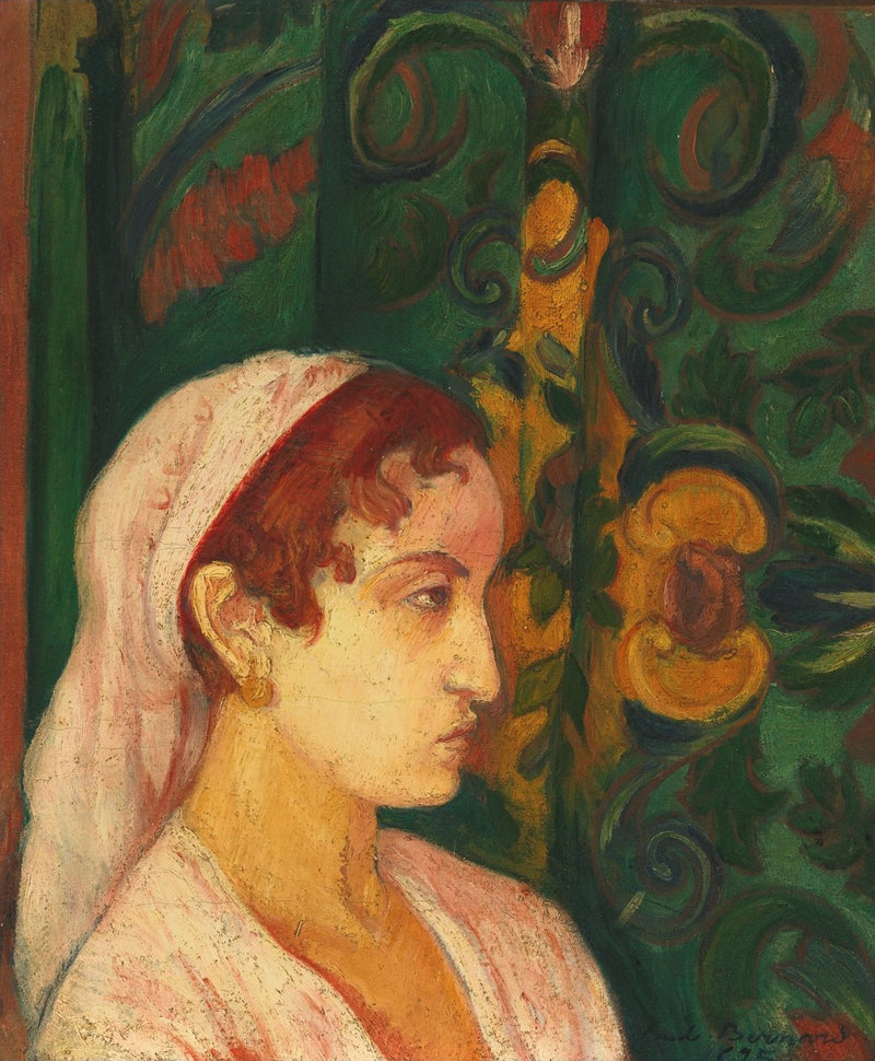 Kvinde i profil - Émile Bernard