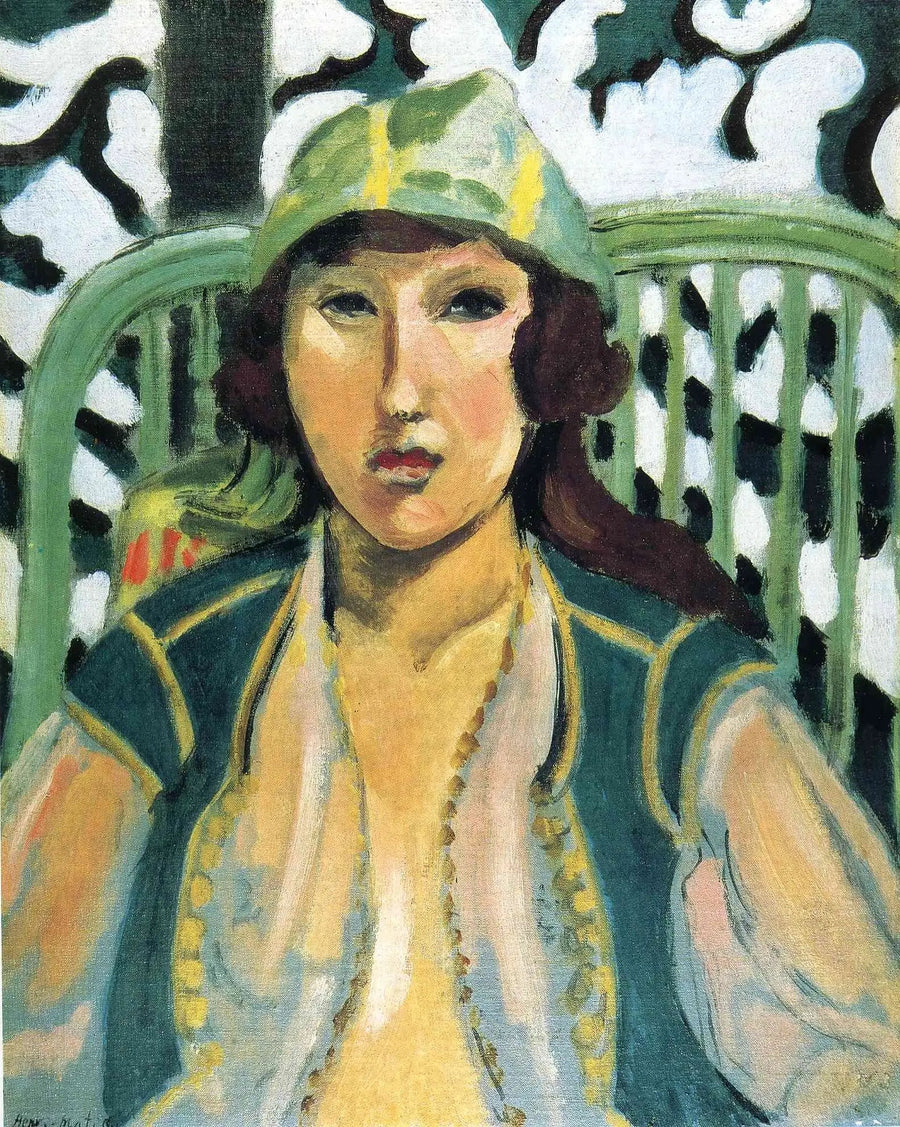 Kvinde i orientalsk kjole - Henri Matisse