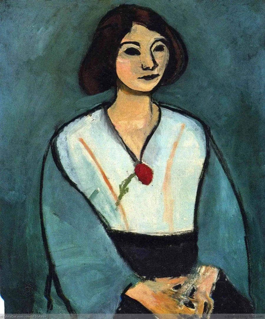 Kvinde i grøn - Henri Matisse