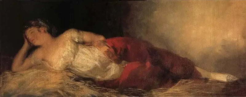 Sovende kvinde - Francisco de Goya