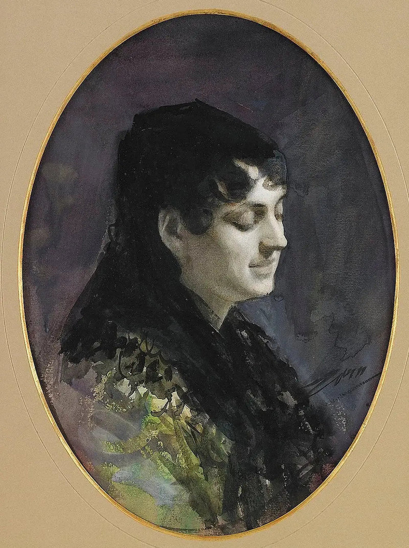 Spansk kvinde 2 - Anders Zorn