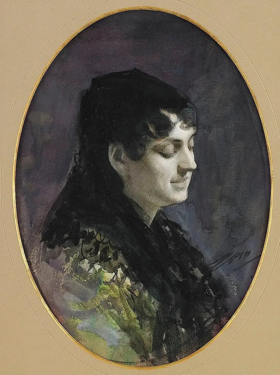 Spansk kvinde 2 - Anders Zorn