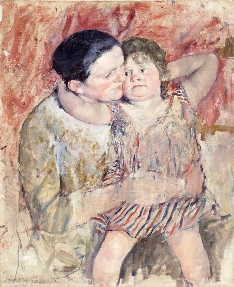 Kvinde og barn - Mary Cassatt