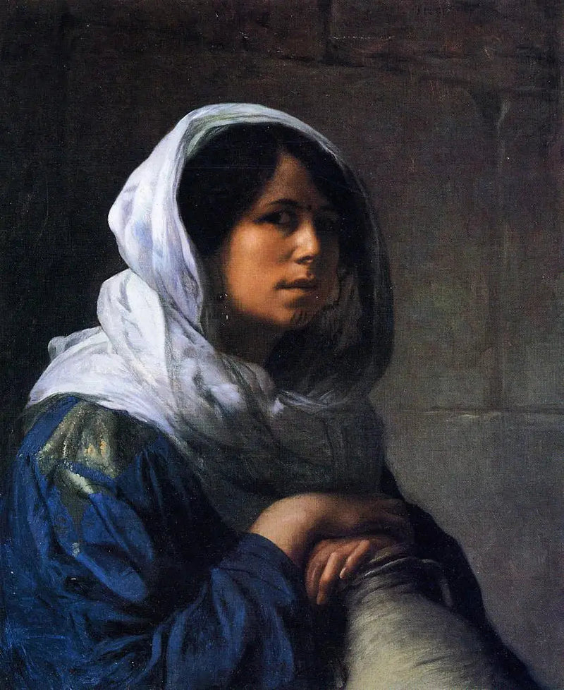 Kvindelig Fellah - Jean-Léon Gérôme
