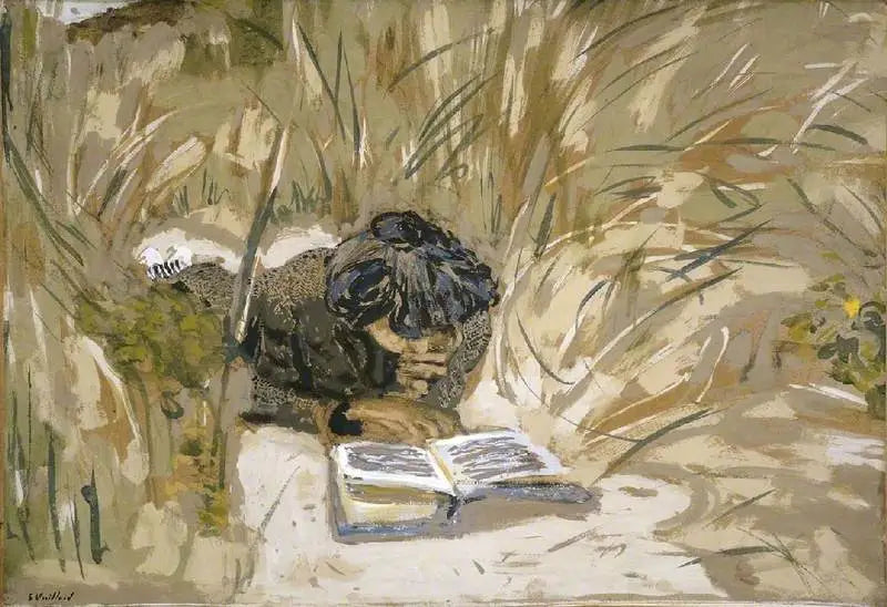 Kvinde læsende - Édouard Vuillard