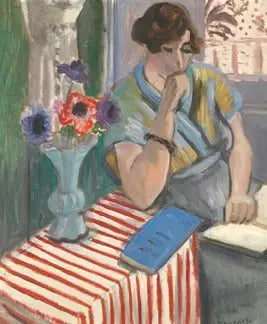 Kvinde der læser - Henri Matisse