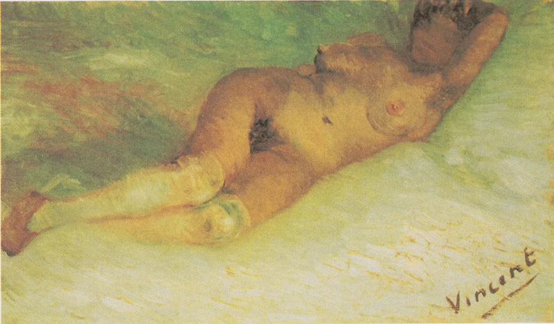 Nøgen kvinde liggende - Vincent van Gogh