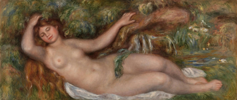 Nøgen kvinde liggende - Pierre-Auguste Renoir