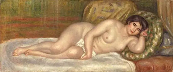 Nøgen kvinde liggende - Pierre-Auguste Renoir