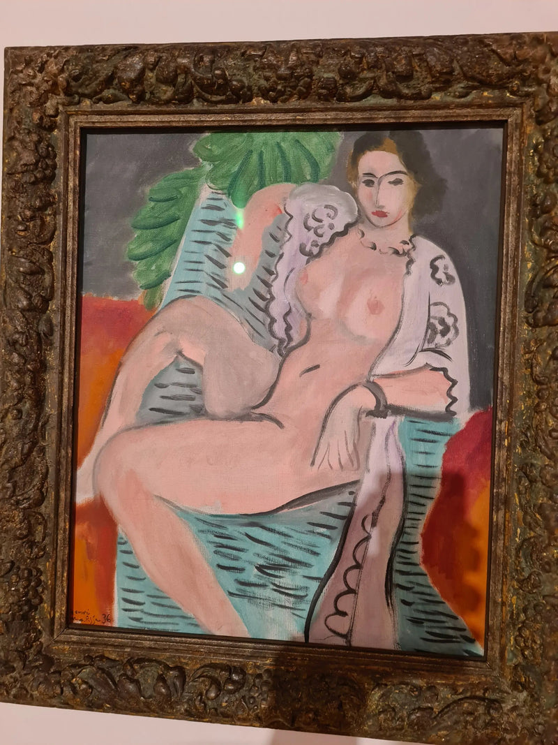 Nøgen kvinde i drapering - Henri Matisse