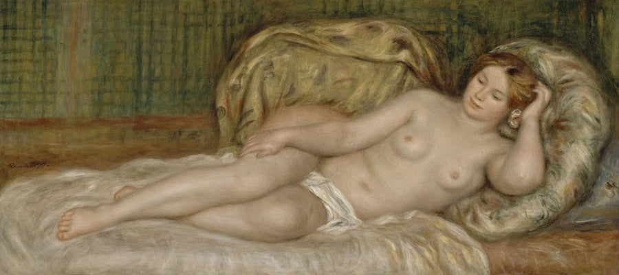 Nøgen kvinde (sovende) - Pierre-Auguste Renoir