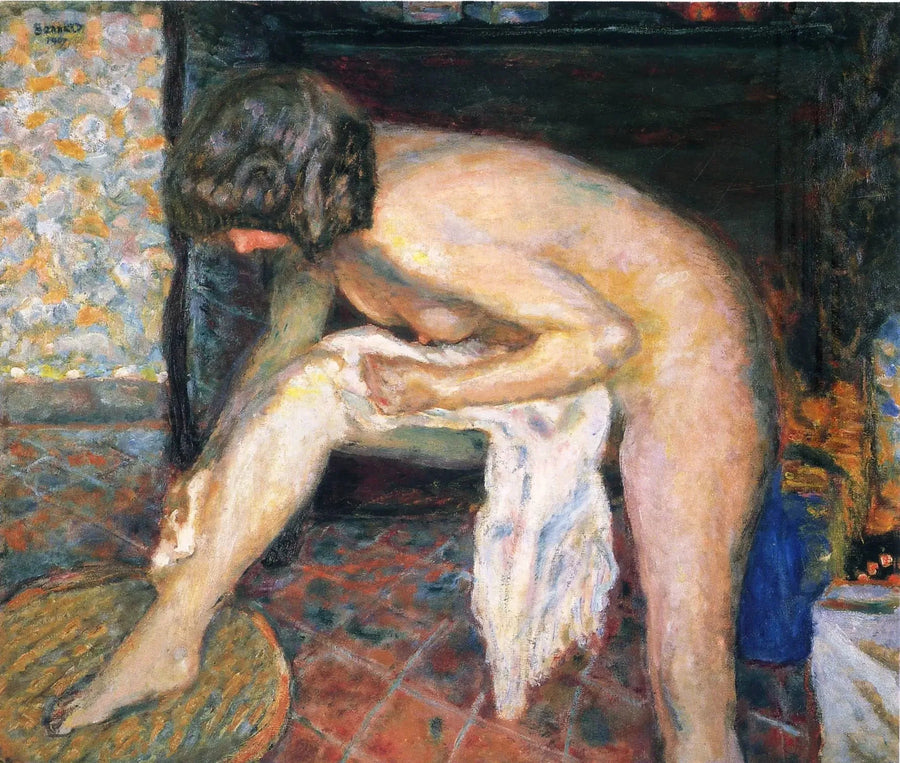 Krum kvinde - Pierre Bonnard
