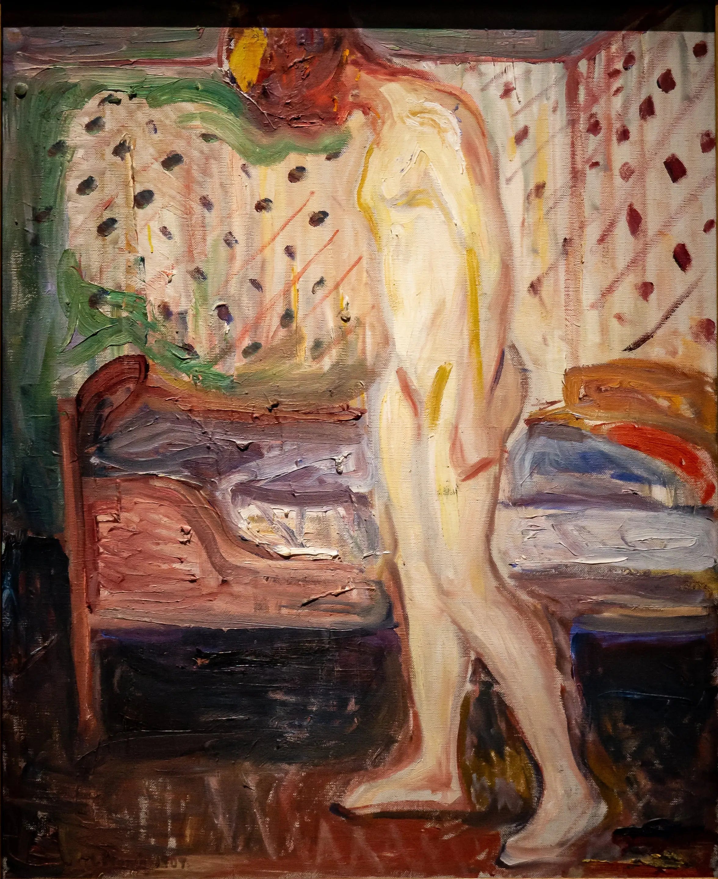 Femme pleurant - Edvard Munch image 1 tableau peint à l’huile sur toile