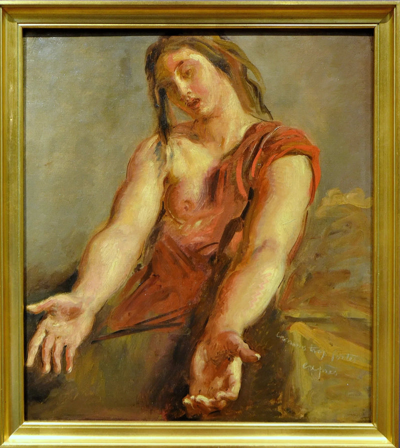 Kvindelig bønfaldende - Théodore Chassériau