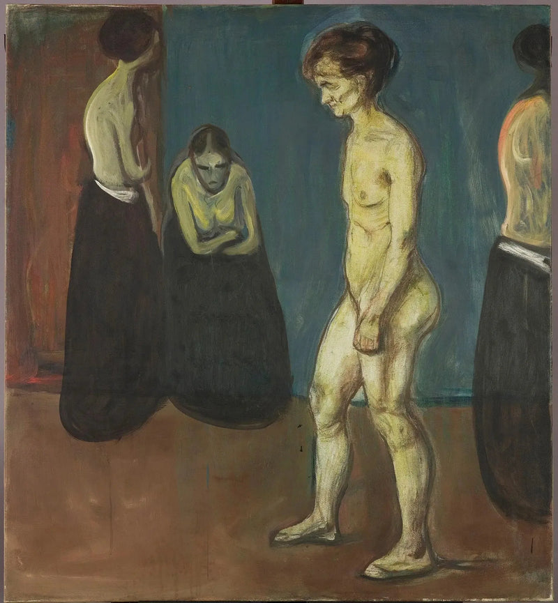 Kvinder på hospitalet - Edvard Munch