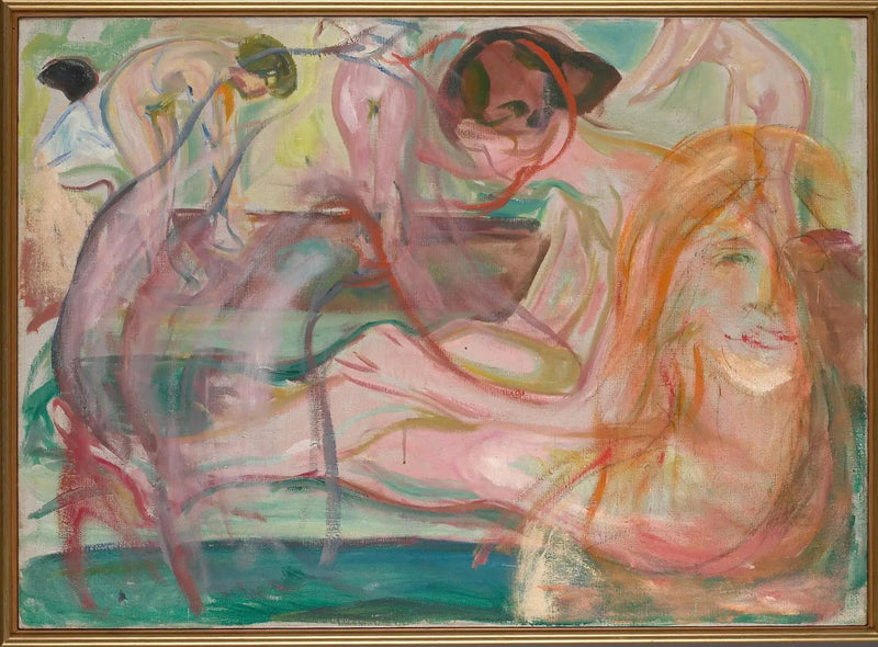 Kvinder i badet - Edvard Munch