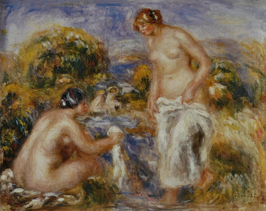 Kvinder i badet - Pierre-Auguste Renoir