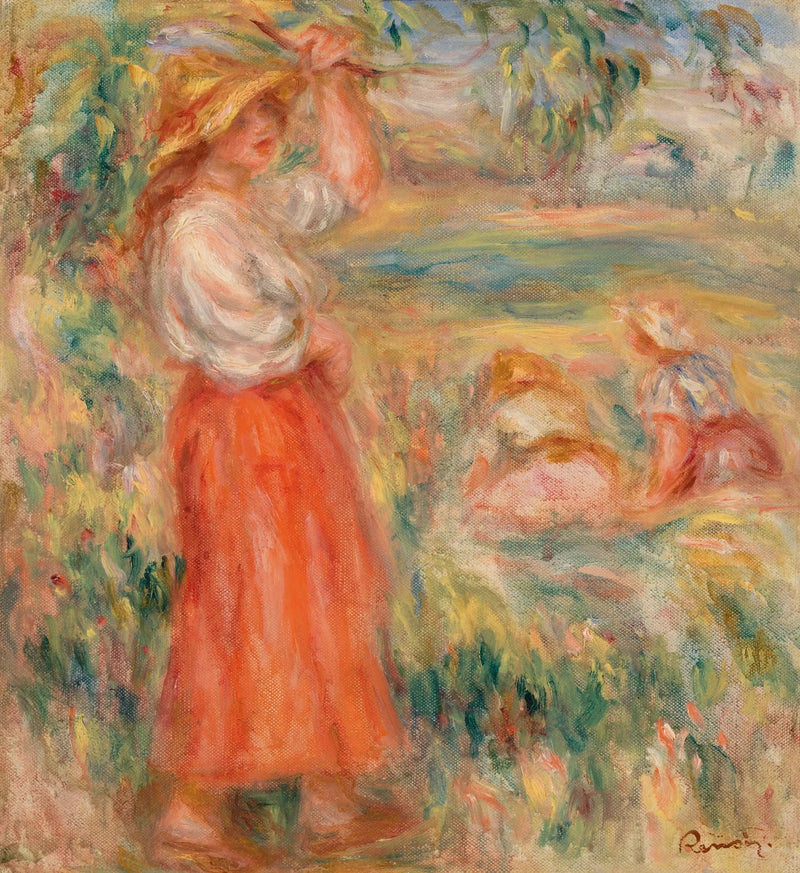 Kvinder i marken - Pierre-Auguste Renoir