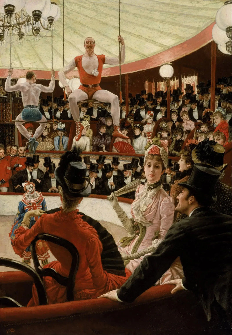 Kvinder fra Paris: Cirqueelskerinden - James Tissot