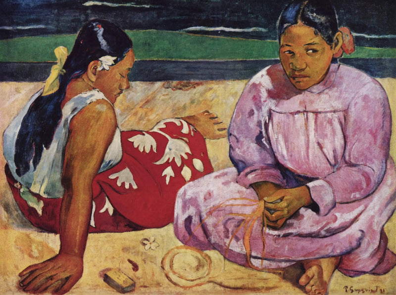 Tahiti-kvinder - Paul Gauguin