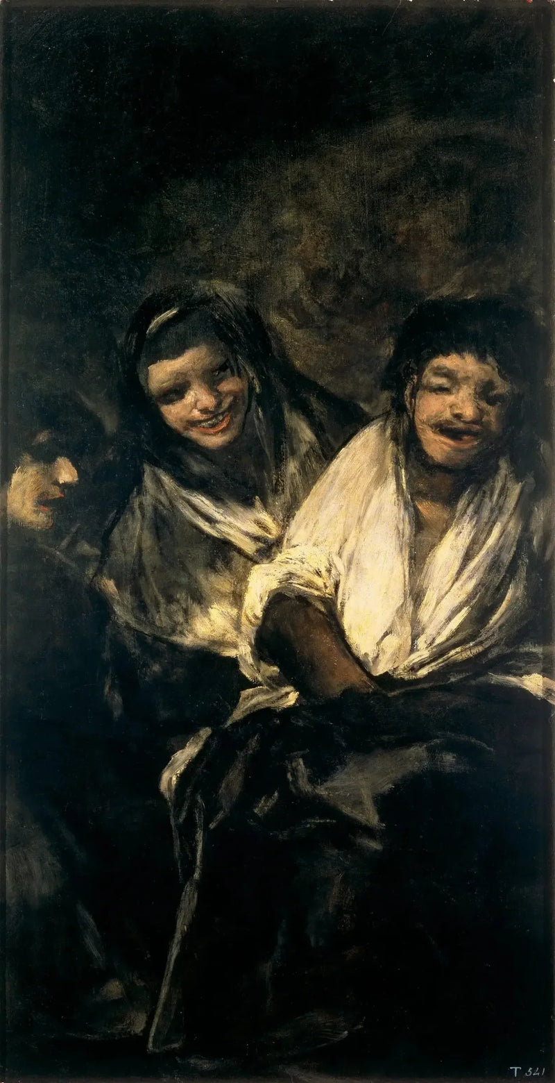 Latterende kvinder - Francisco de Goya