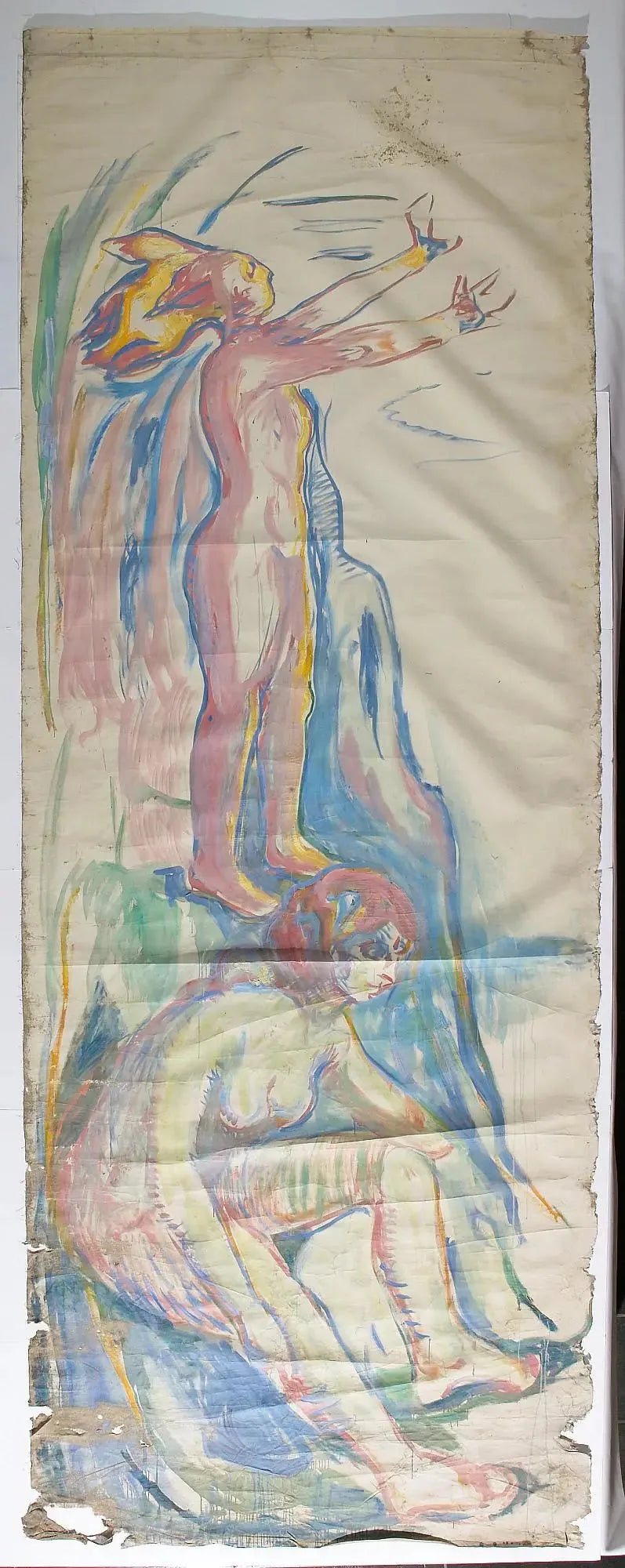 Kvinder vender sig mod solen - Edvard Munch