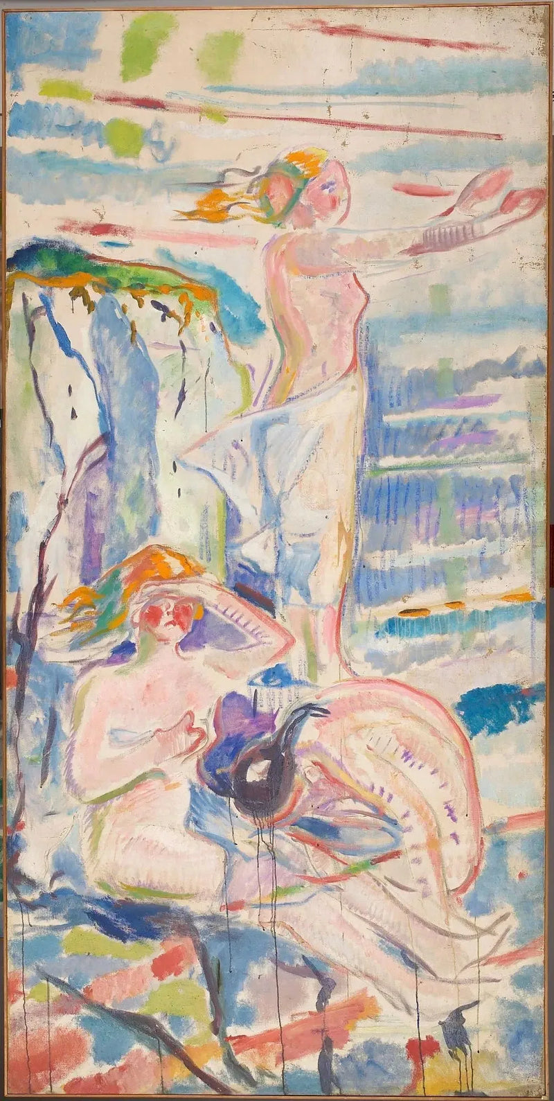 Kvinder vendt mod solen - Edvard Munch