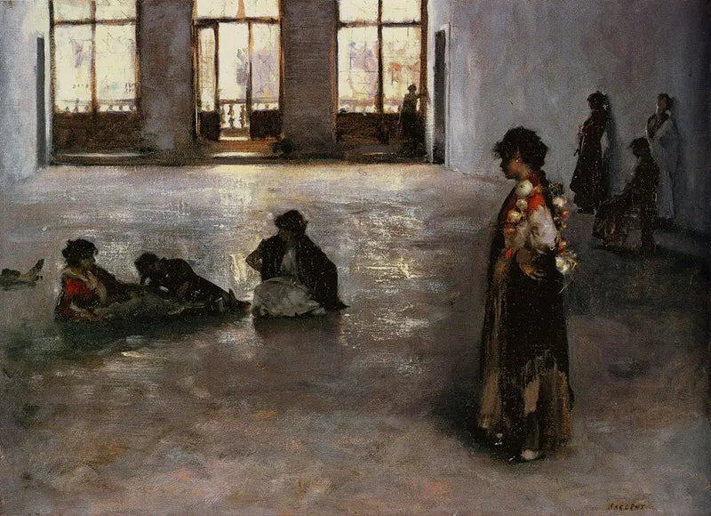 Venezianiske kvinder i Palazzo Rezzonico - John Singer Sargent