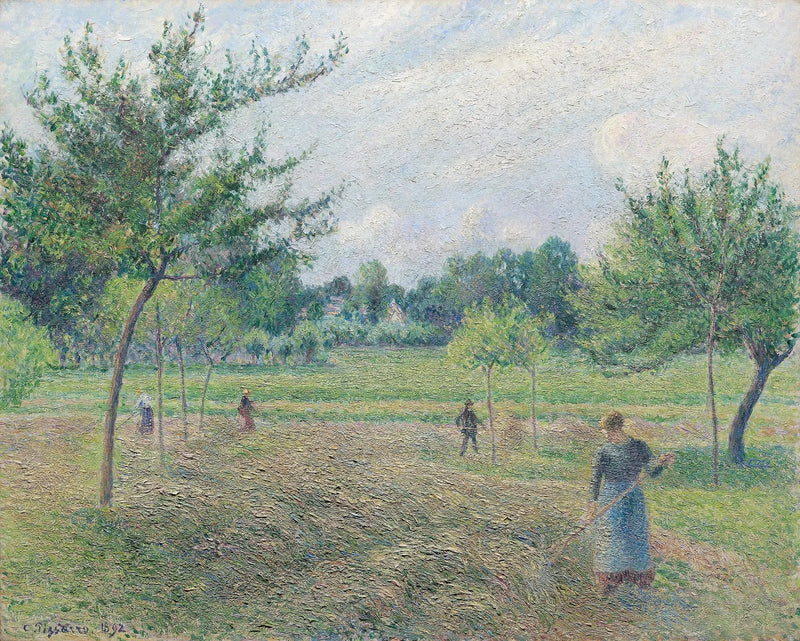 Høsten i Éragny - Camille Pissarro