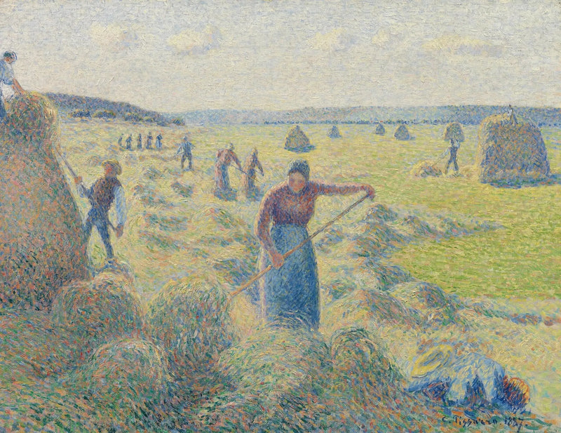 Høsten, Éragny - Camille Pissarro