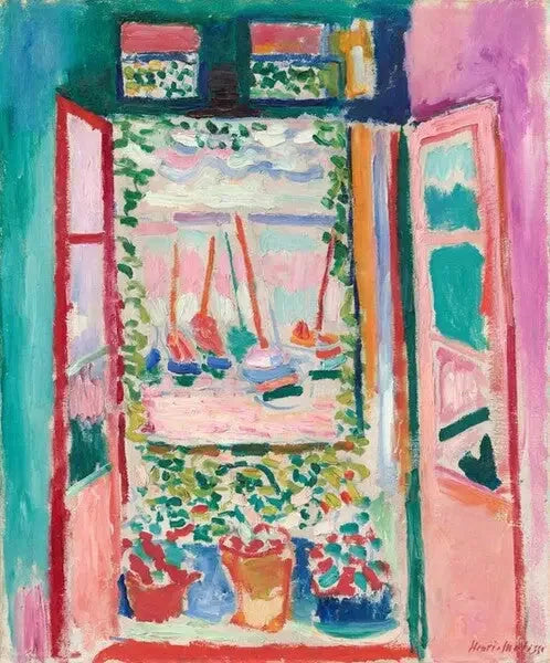Åben vindue, Collioure - Henri Matisse