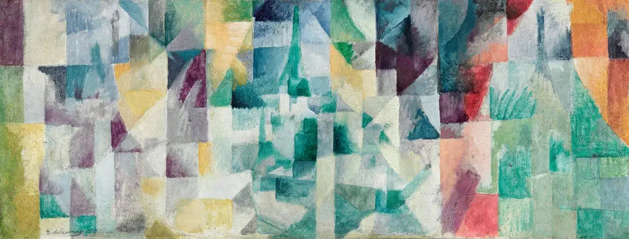 Tre-lags vinduer - Robert Delaunay