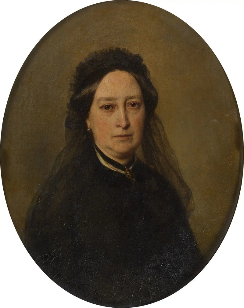 Féodora, prinsesse af Hohenlohe-Langenbourg (1807-1872) - Franz Xaver Winterhalter