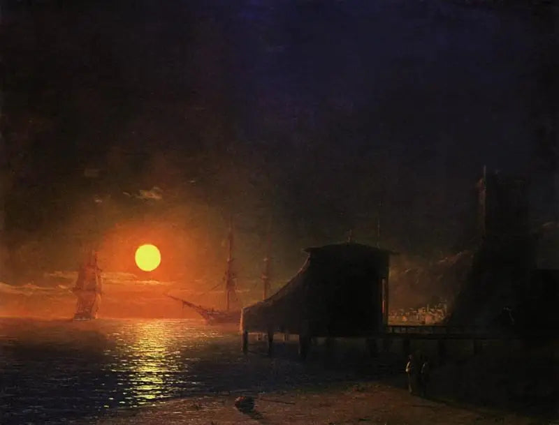 Feodosia. Månenat - Ivan Aïvazovski