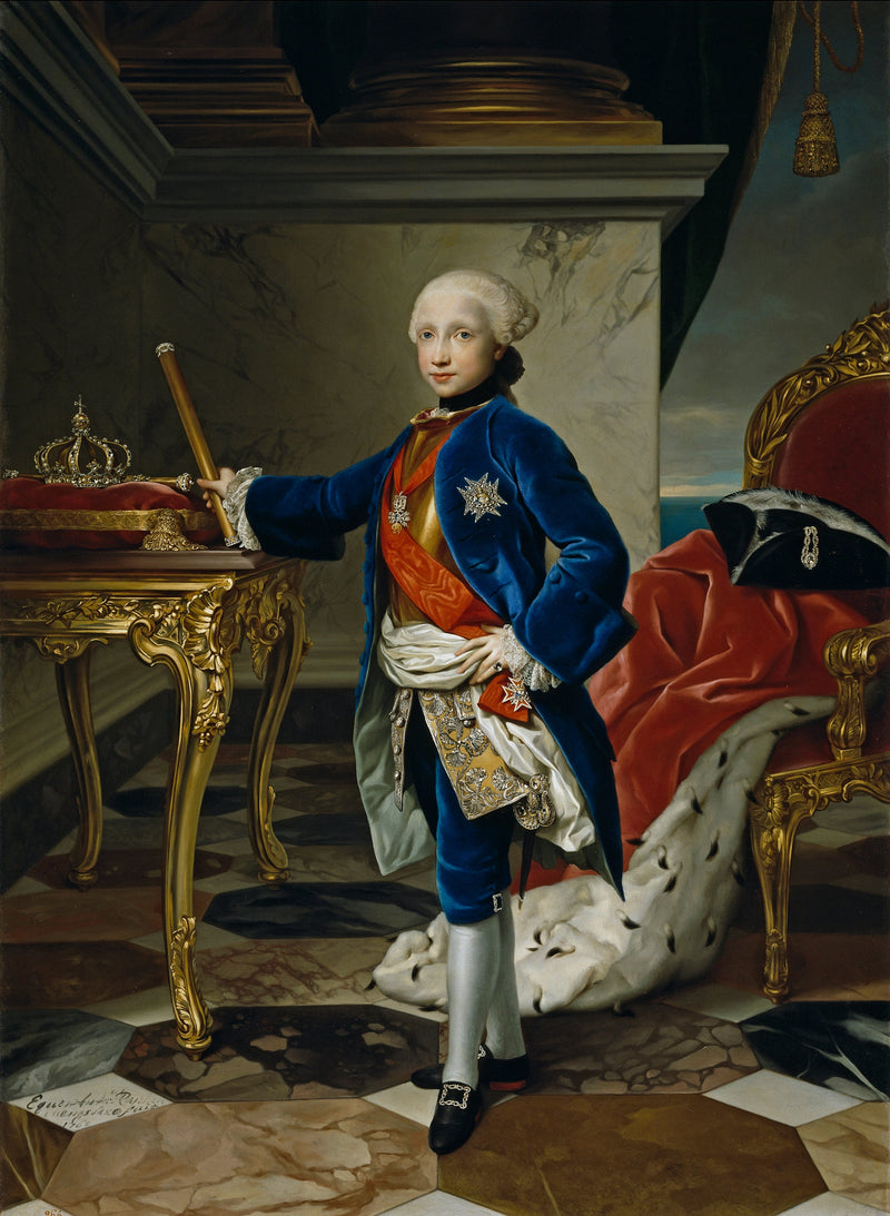 Ferdinand IV, konge af Napoli - Anton Raphael Mengs