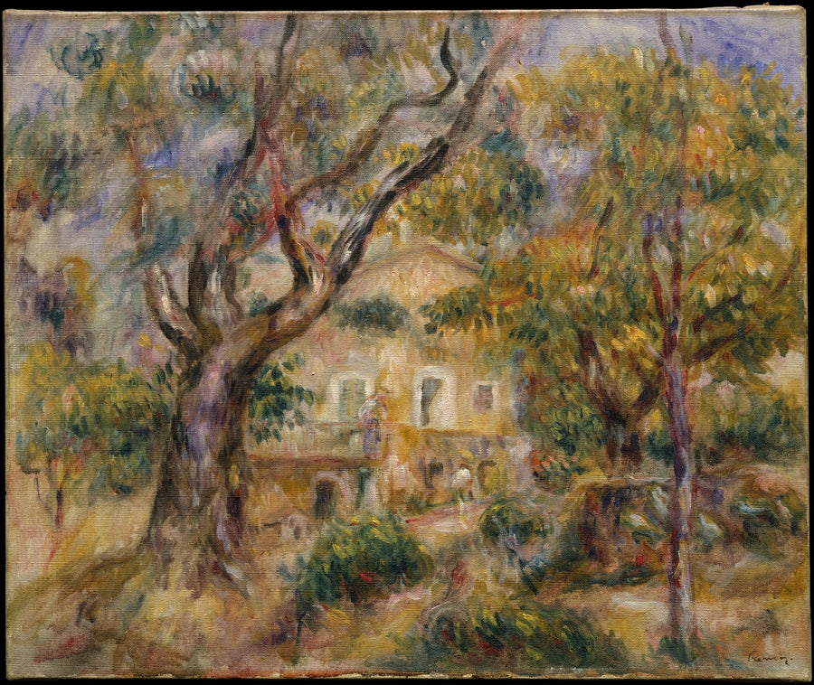 Collettesgården, Cagnes - Pierre-Auguste Renoir