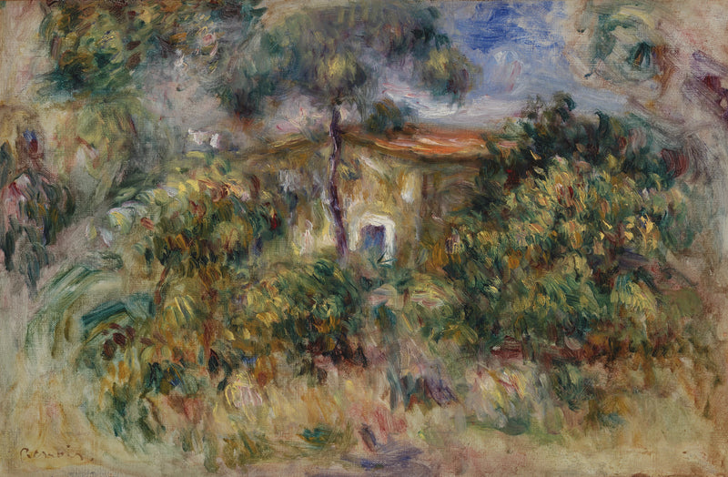 Gården - Pierre-Auguste Renoir