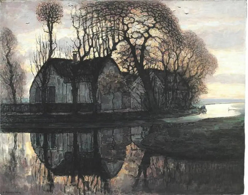 Gård nær Duivendrecht - Piet Mondrian