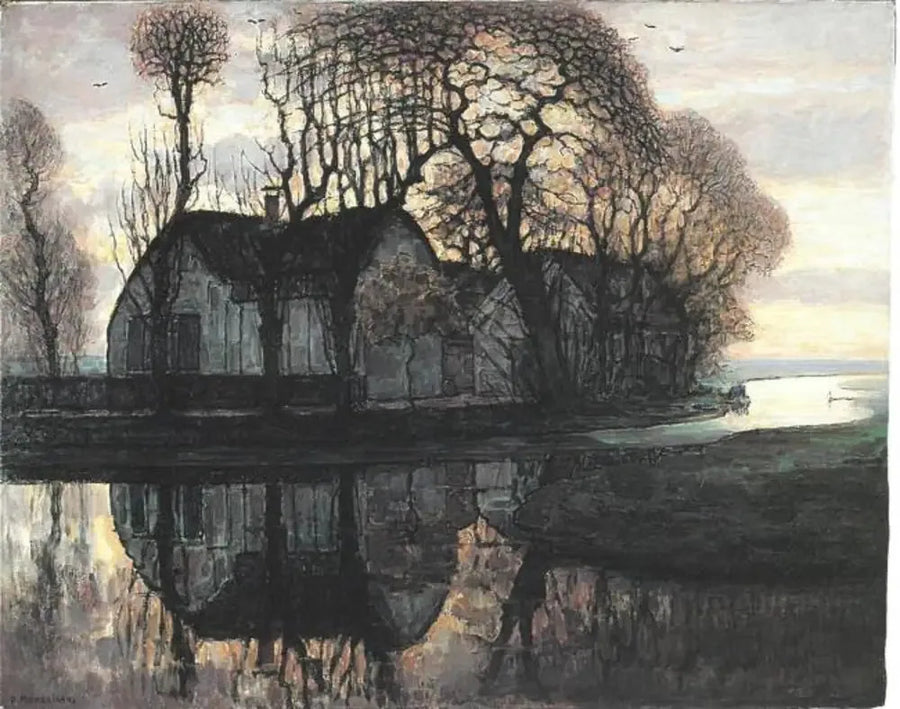 Gård nær Duivendrecht - Piet Mondrian