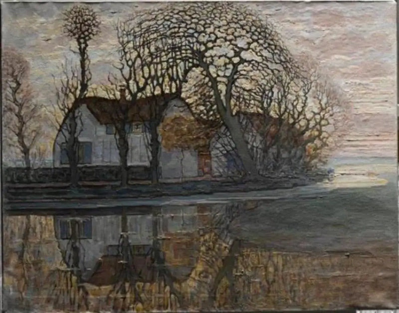 Gård nær Duivendrecht - Piet Mondrian