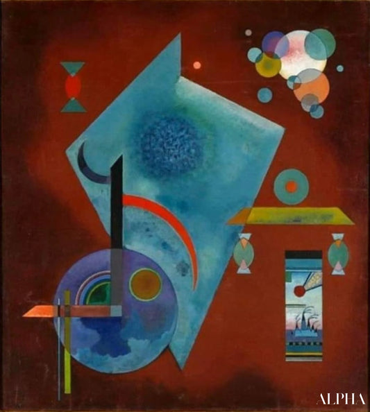 Fest i løs vægt - Vassily Kandinsky - Reproduktioner af malerier og højkvalitets malerier