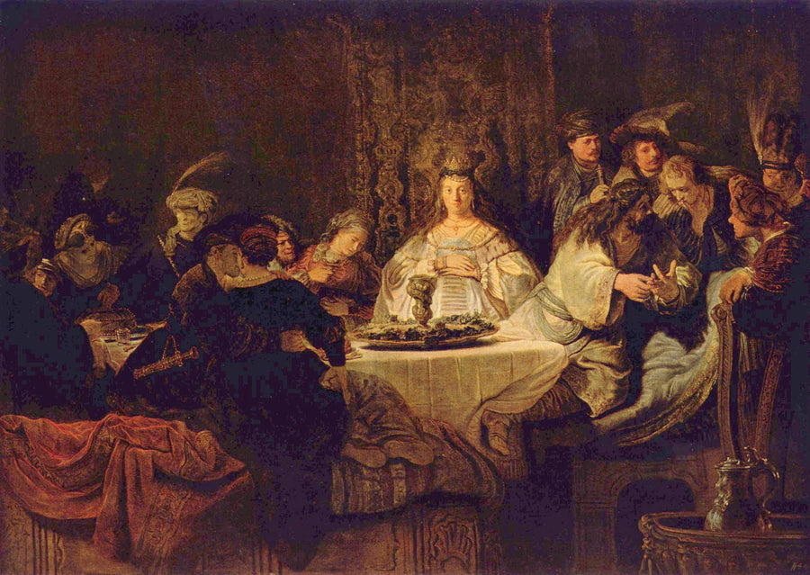 Samsons bryllup - Rembrandt
