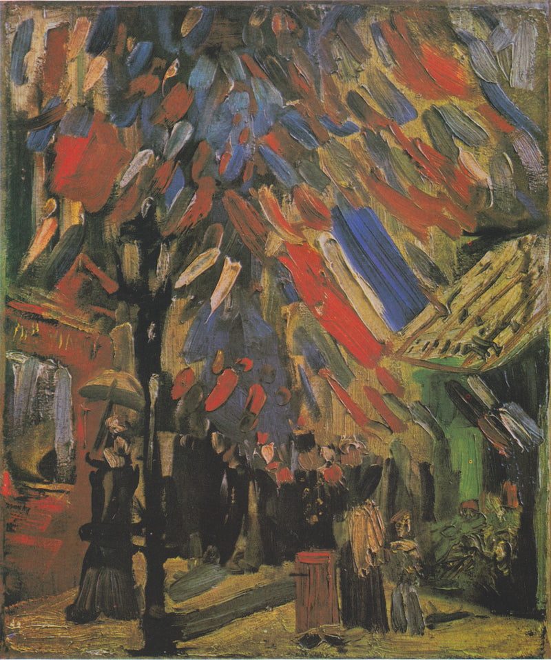 Den 14. juli-fest i Paris - Vincent van Gogh