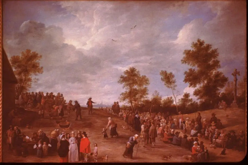 Fest ved Gryder - David Teniers den Yngre