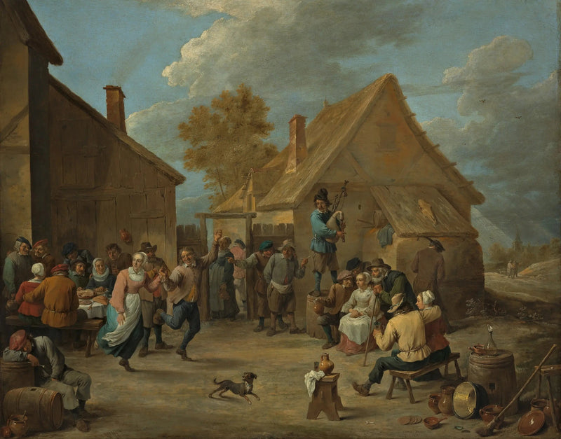 Landsbyfest - David Teniers den Yngre